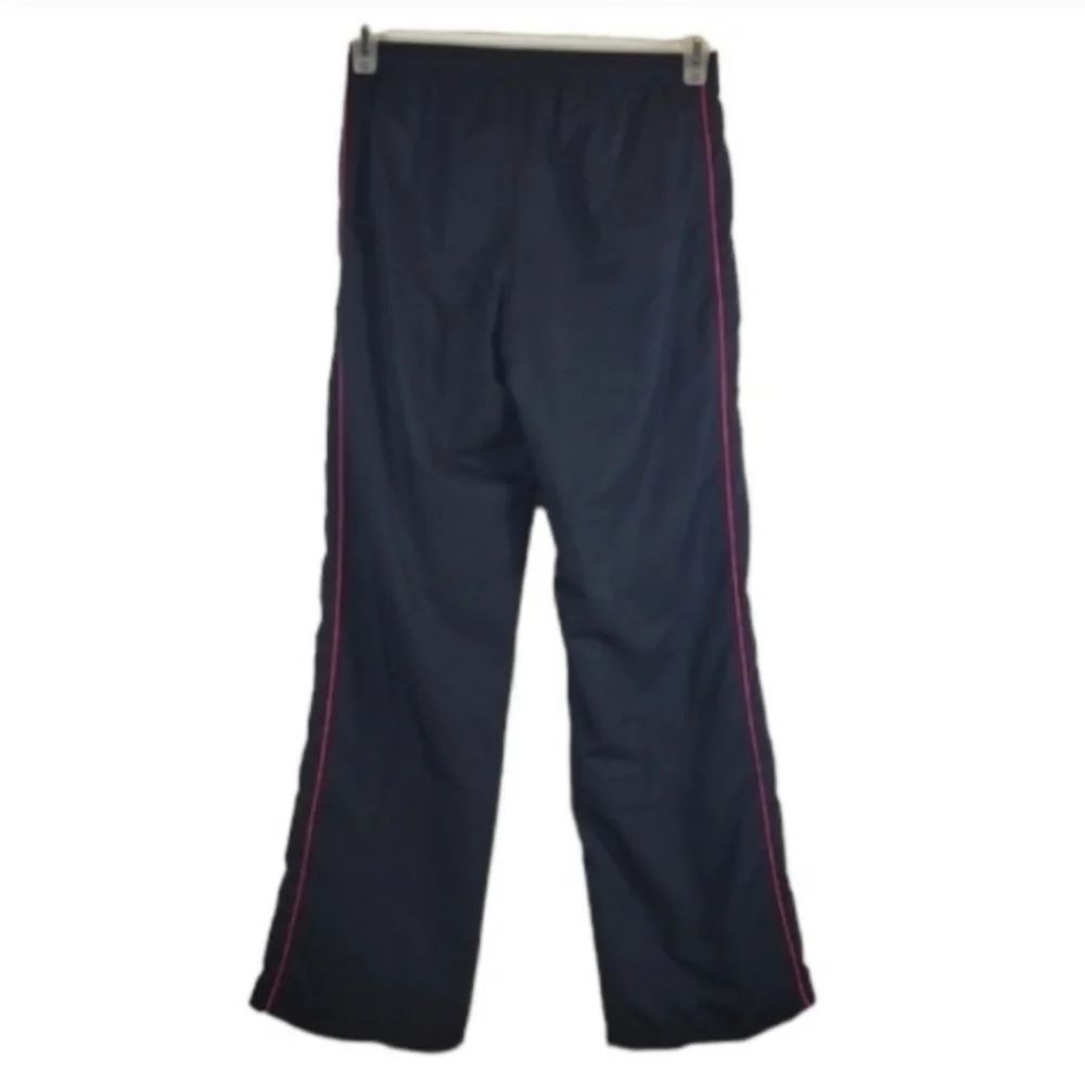 REEBOK Woman Black Track Jogger Pants Size XS Excellent Condition - Picture 2 of 3